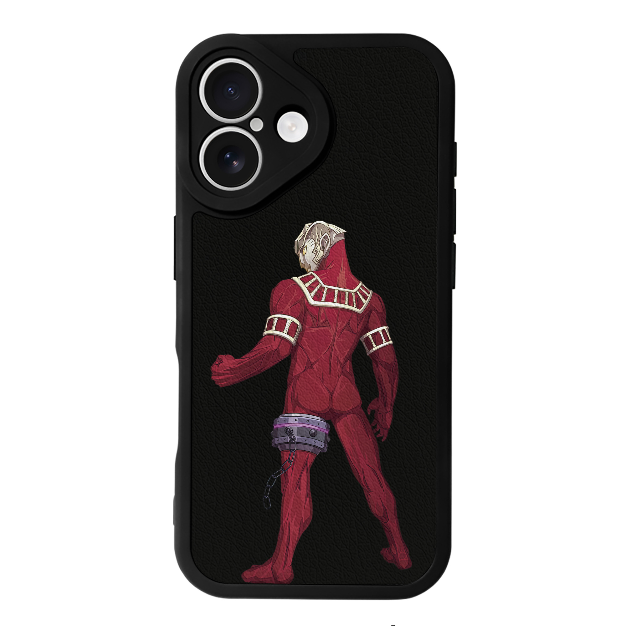 （画像用） ウルトラマン Ultraman 【iPhone 16シリーズ対応】シリコンスマホケース（レザー調） 材質：シリコン